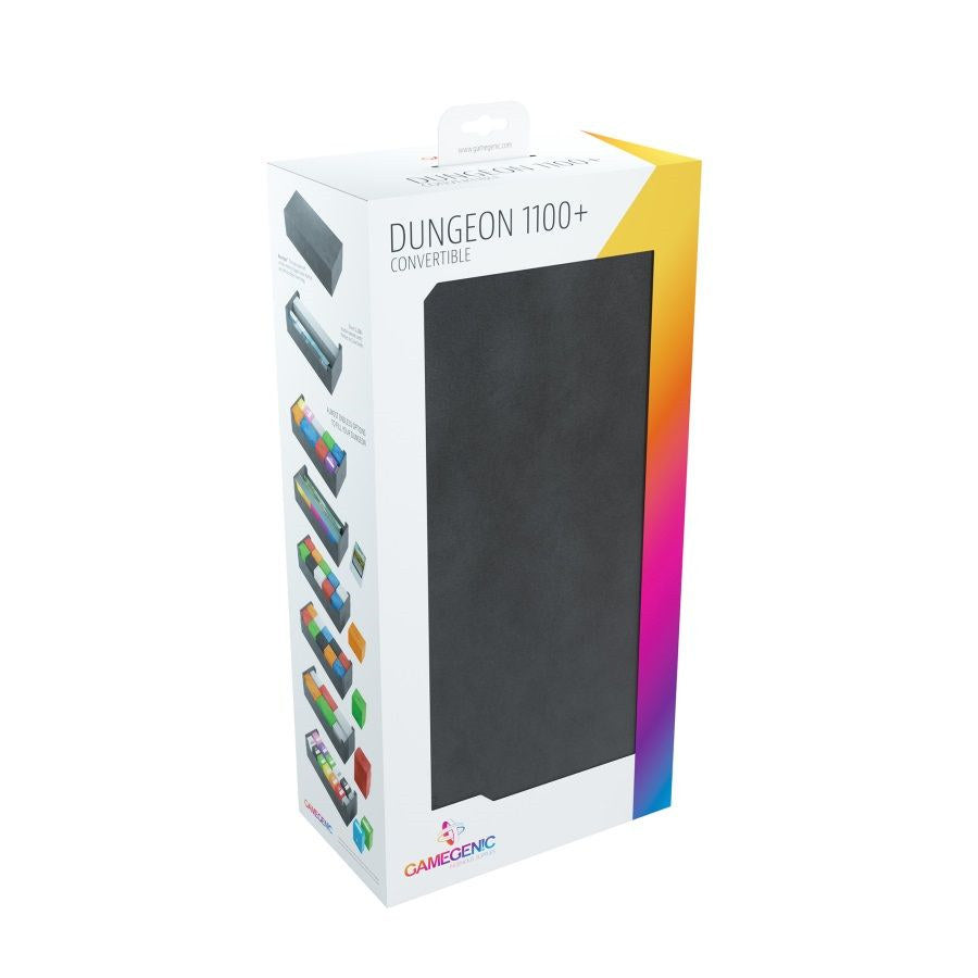 Dungeon 1100+ Card Convertible Deck Box: Midnight Gray