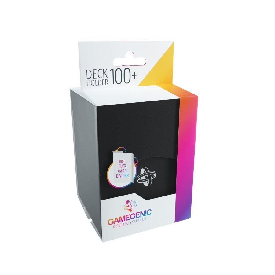 Deck Holder 100+ Card Deck Box: Black
