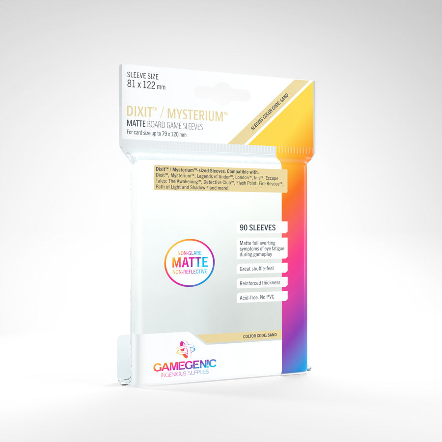 MATTE Sleeves: Dixit (81 x 122 mm) - Case of 10 Packs
