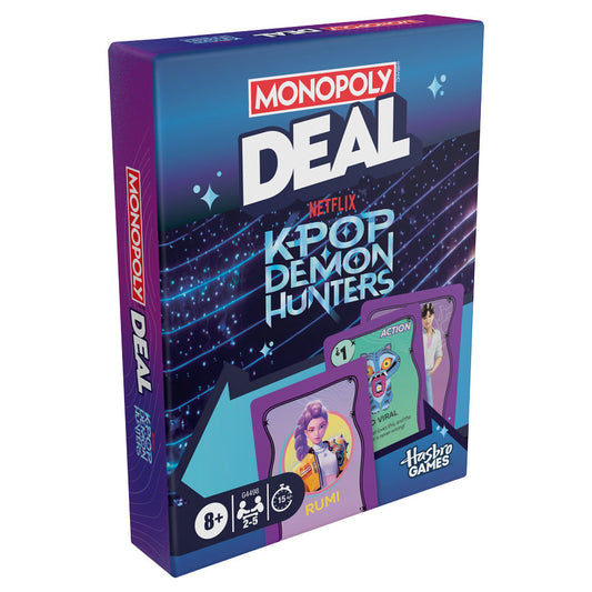 Monopoly DEAL - K-Pop Demon Hunters