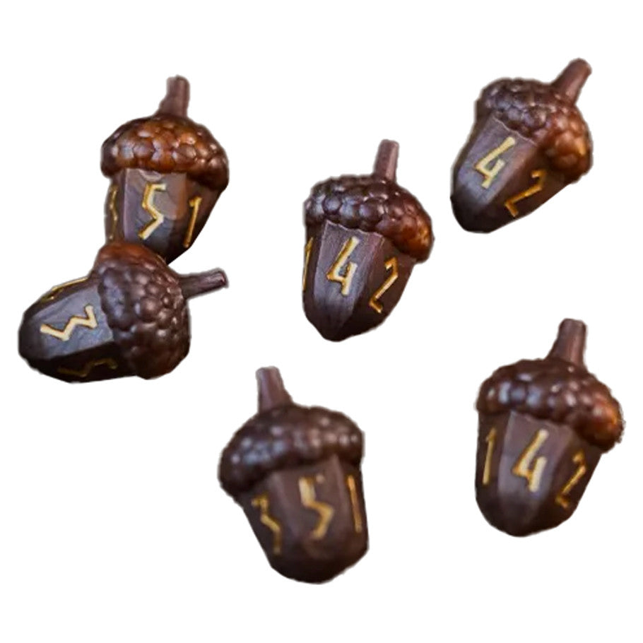 Legend in the Mist - 6 d6 Acorn Dice
