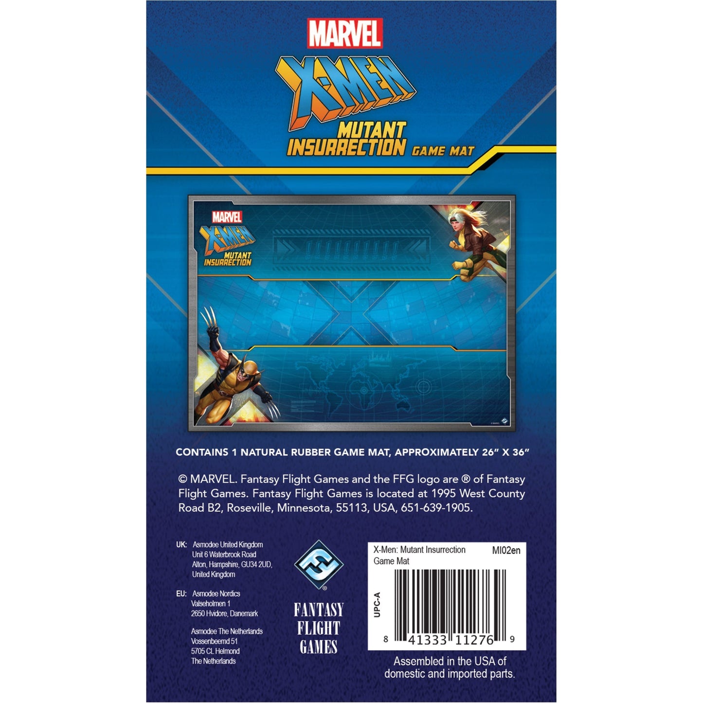 X-Men: Mutant Insurrection Game Mat