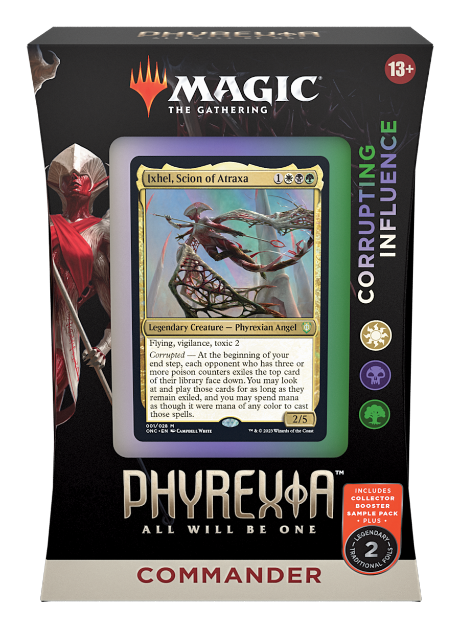 Magic the Gathering - Phyrexia: All Will Be One - Corrupting Influence Commander Deck