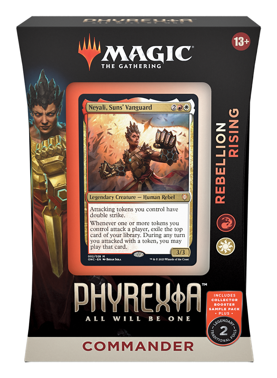 Magic the Gathering - Phyrexia: All Will Be One - Rebellion Rising Commander Deck