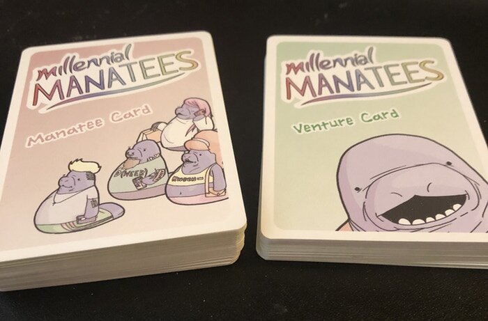Millenial Manatees: Board Game in a Fanatee Pack