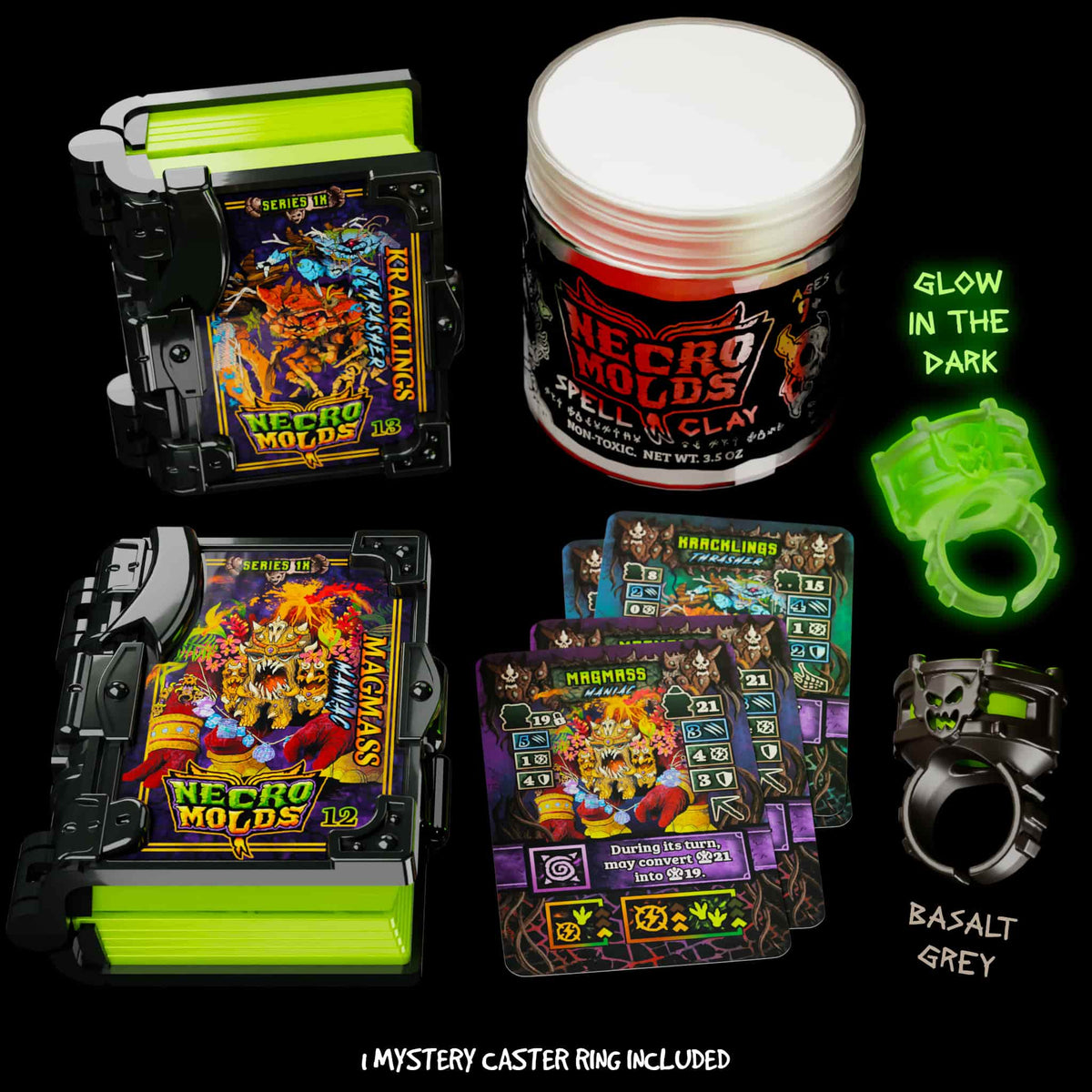 Necromolds Monster Pack 5: Magmass and Kracklings