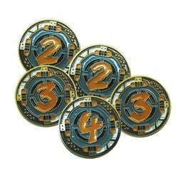 Raid And Trade: Metal Credit Discs - Boardlandia