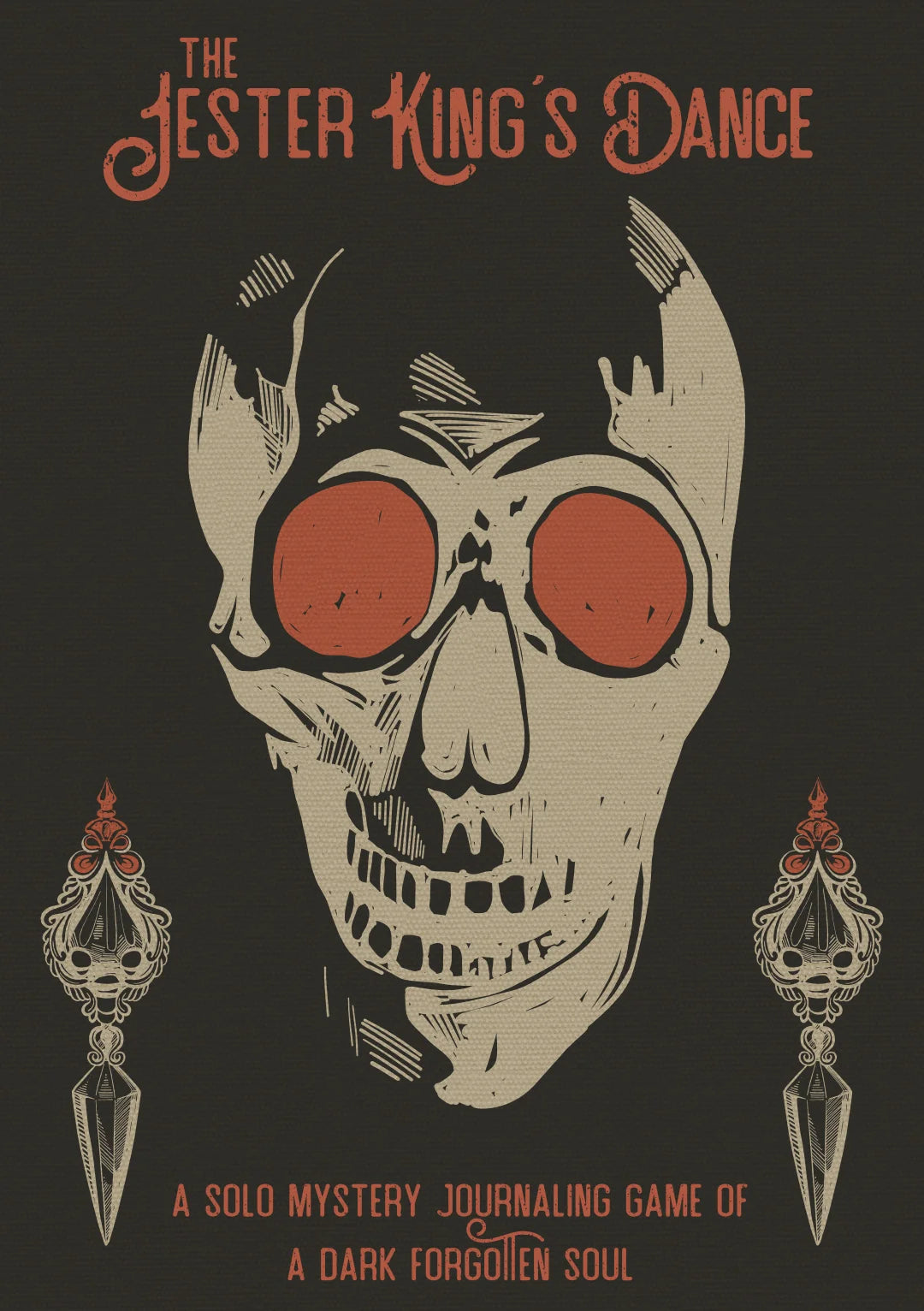 The Jester King's Dance (2e) -- A Solo Mystery Journaling Game of a Dark Forgotten Soul