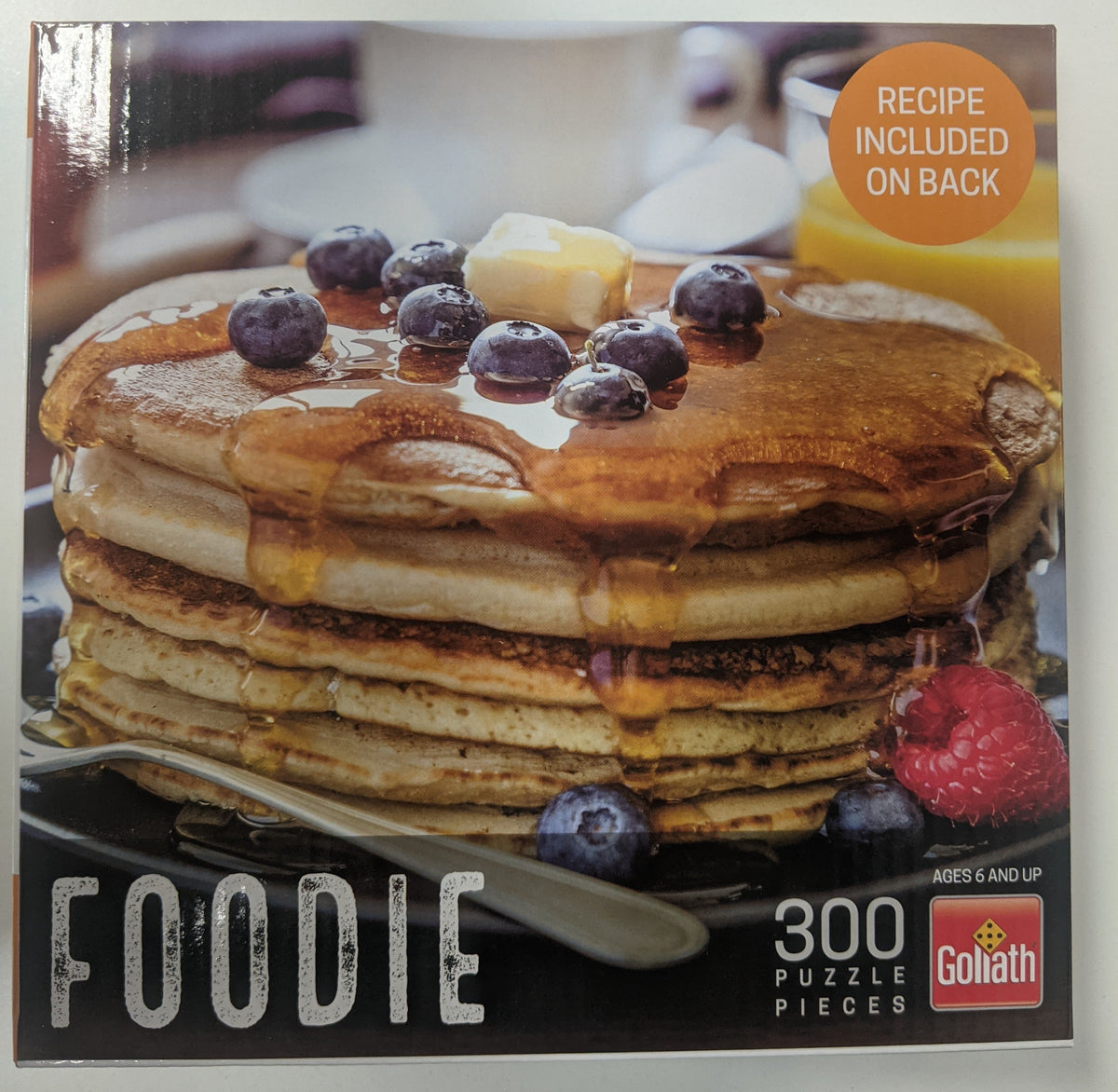 Foodie Ast: Blueberry and Raspberry Pancakes (300 pc)