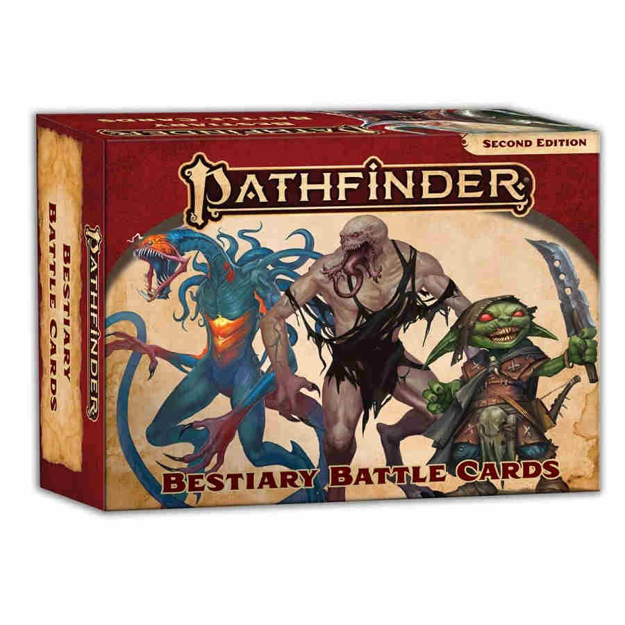 Pathfinder RPG: Second Edition - Bestiary Battle Cards