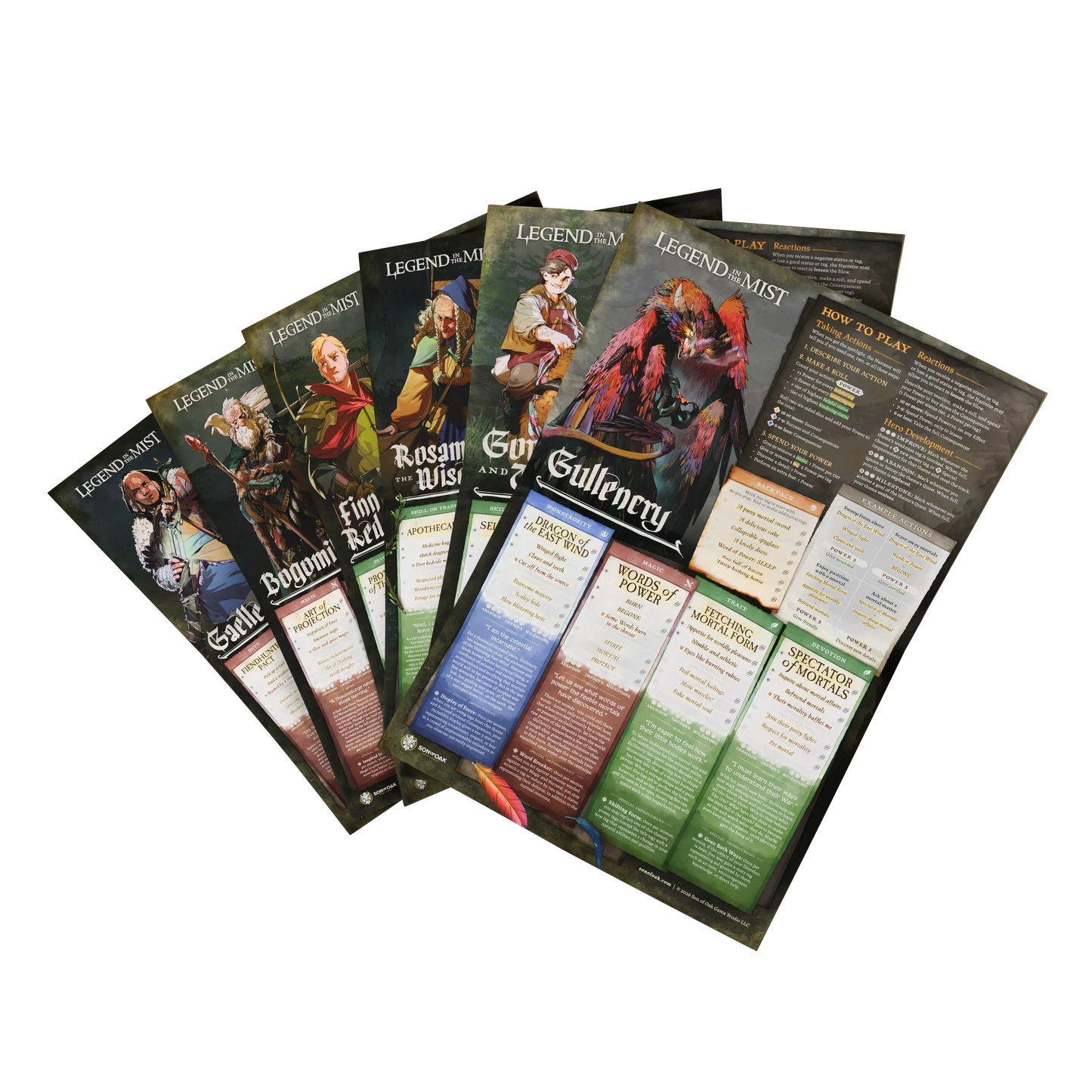 Legend in the Mist: Character Pack