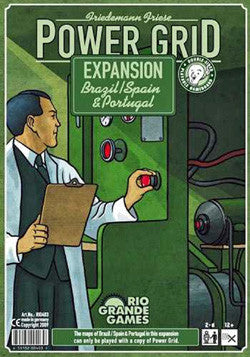 Power Grid: Brazil/Spain And Portugal Expansion - Boardlandia