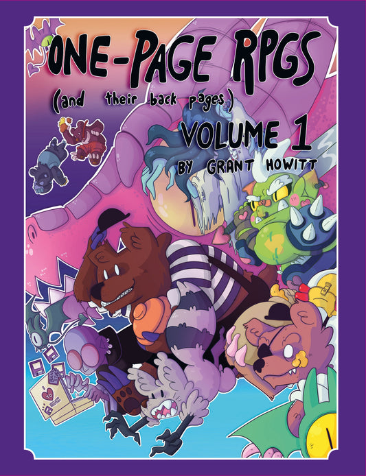 One Year of One-Page RPGs Bundle: Volume 1
