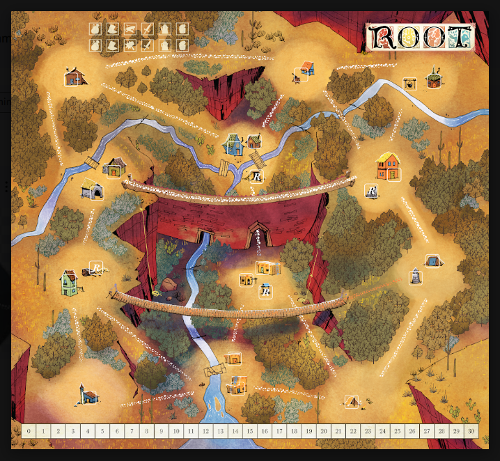 Root - Playmat - Marsh / Gorge