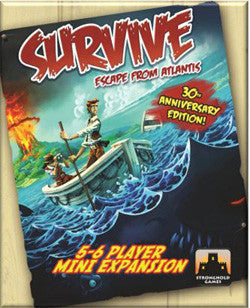 Survive: Escape From Atlantis! - 5&6 Player Mini-Expansion - Boardlandia