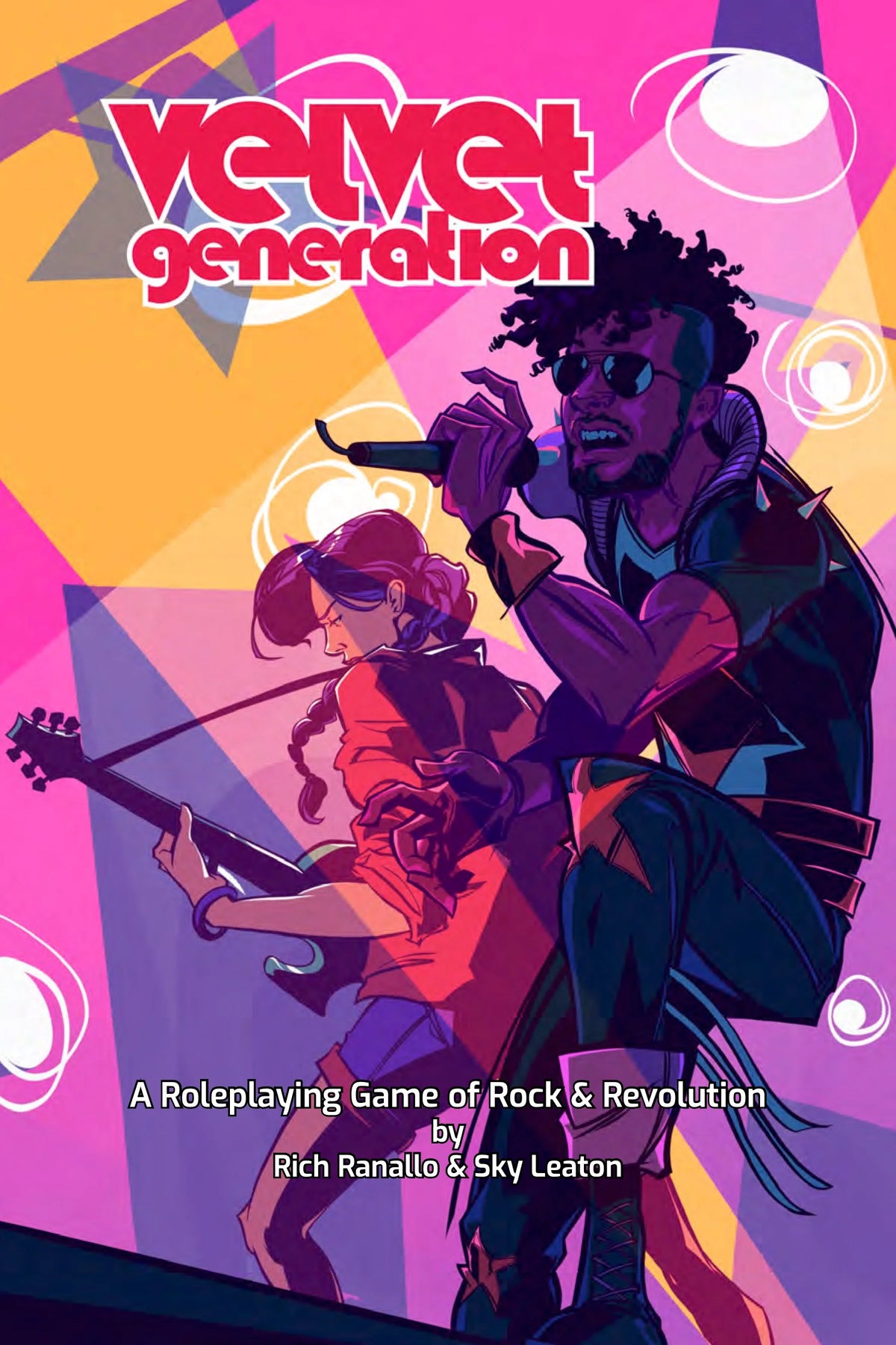 Velvet Generation: TTRPG of Rock & Revolution (Hardcover