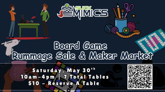 Rummage Sale / Maker Market - Table Reservation (May 30th)