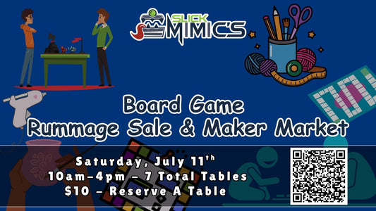 Rummage Sale / Maker Market - Table Reservation (July 11th)