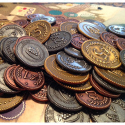 Metal Lira Coins - Boardlandia