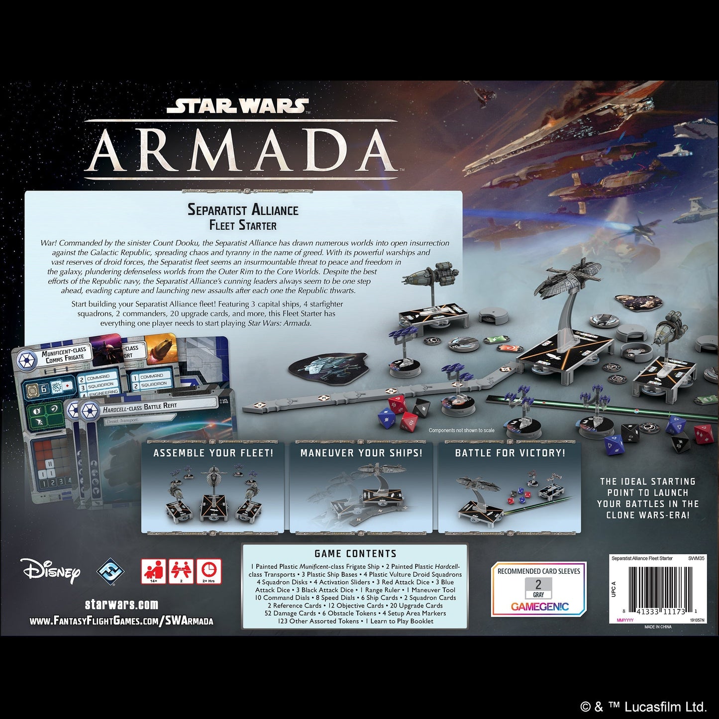 Star Wars Armada: Separatist Alliance Fleet Starter