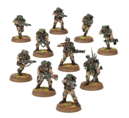 Astra Militarum - Cadian Shock Troops