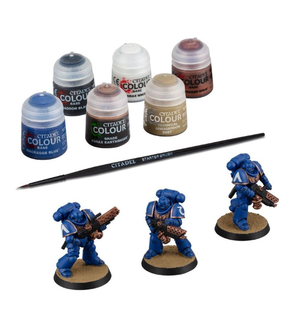Space Marines: Infernus Marines + Paints Set