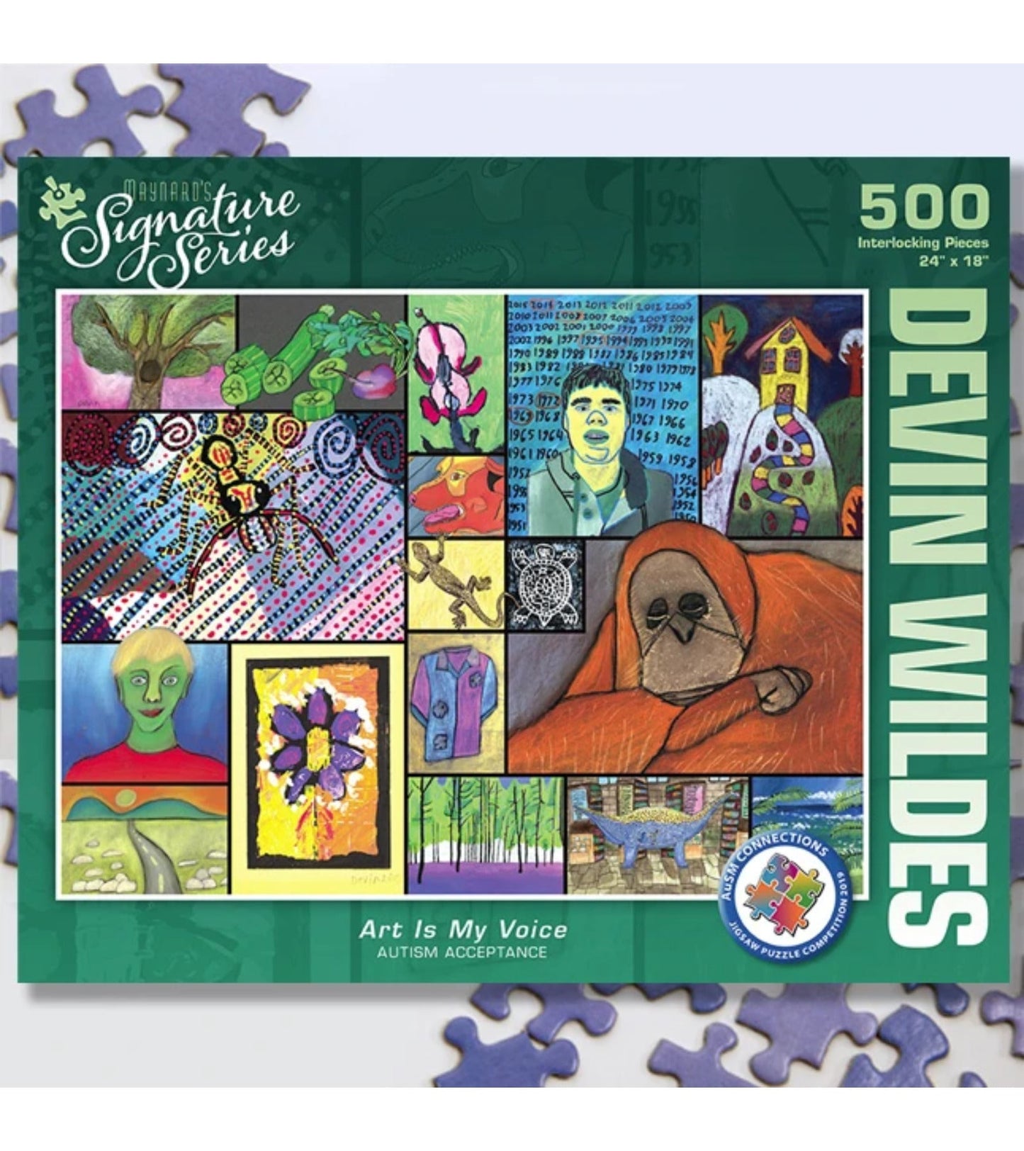Art Is My Voice (1000 pc)