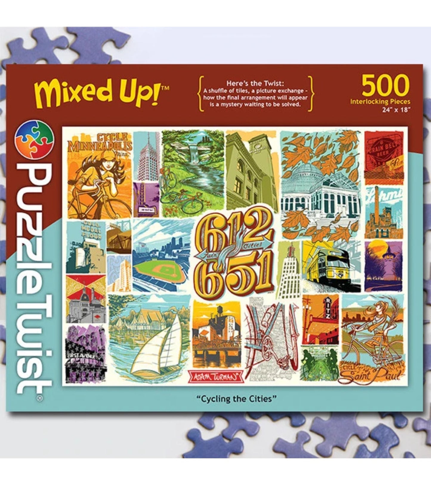 Cycling the Cities (500 pc)