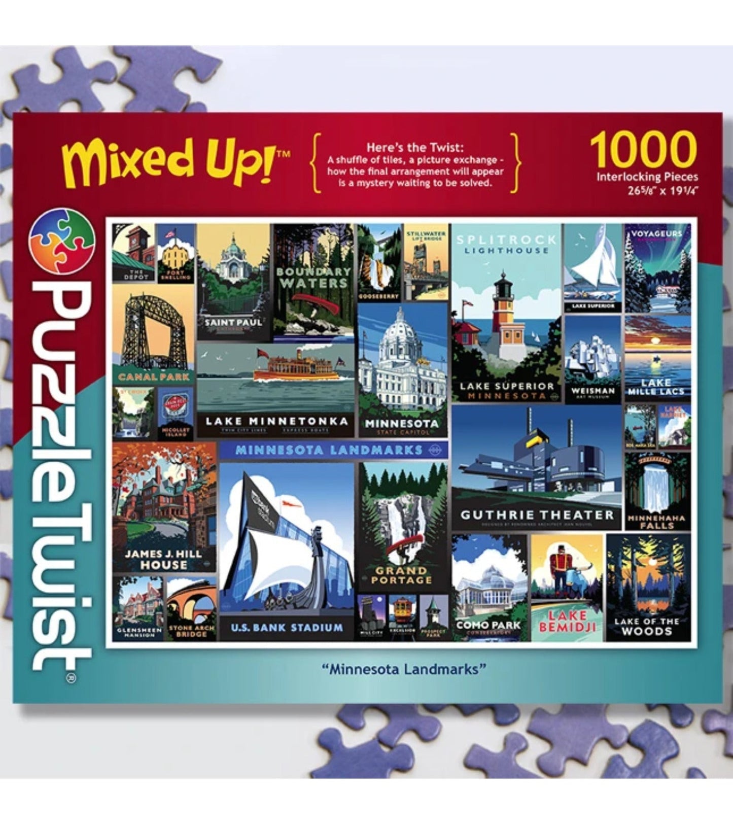 Minnesota Landmarks (1000 pc)