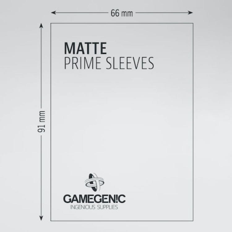 Matte Prime Card Sleeves: Lime Green