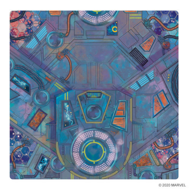 Marvel Crisis Protocol - Spaceport Showdown Game Mat