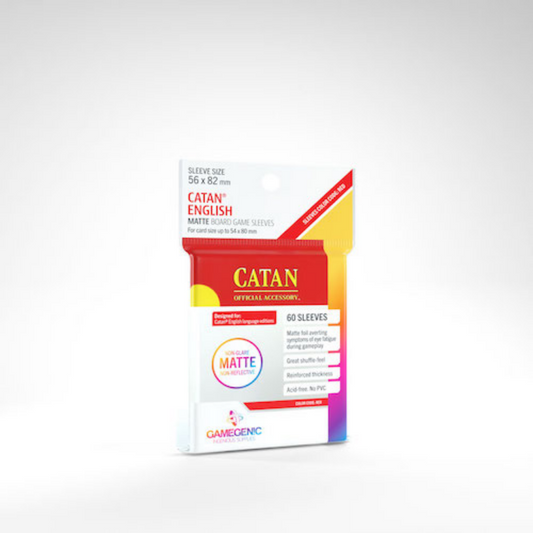 MATTE Catan-Sized Sleeves 56 x 82 mm