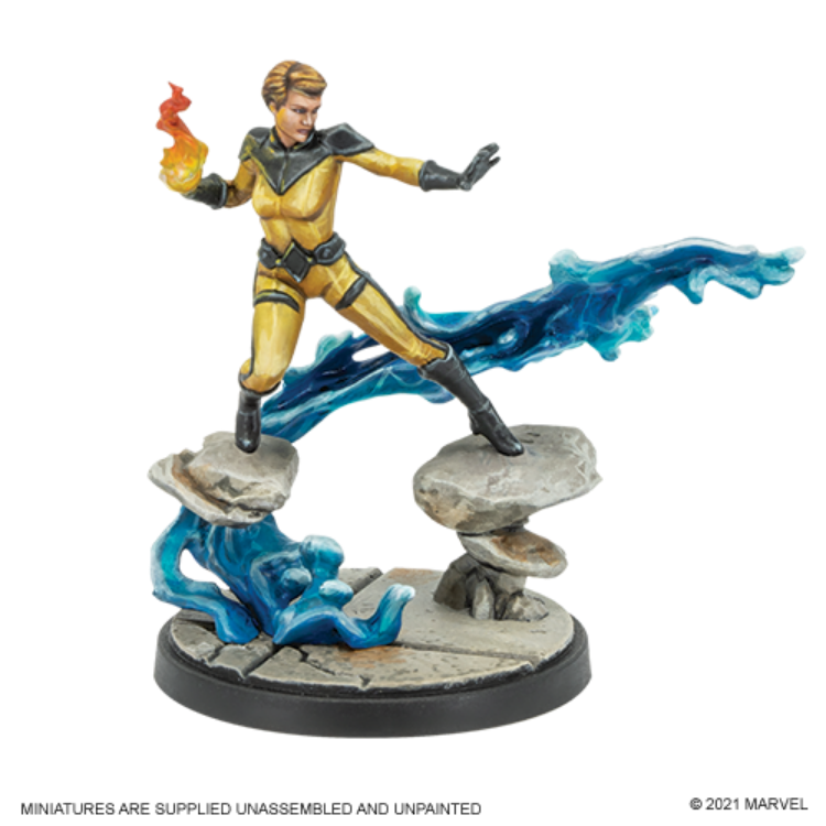 Marvel Crisis Protocol - Crystal and Lockjaw
