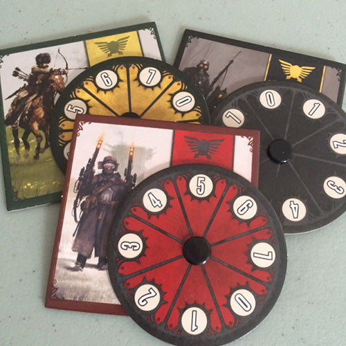 Scythe Kickstarter Promo #5 - 3 Promo Power Dials - Boardlandia