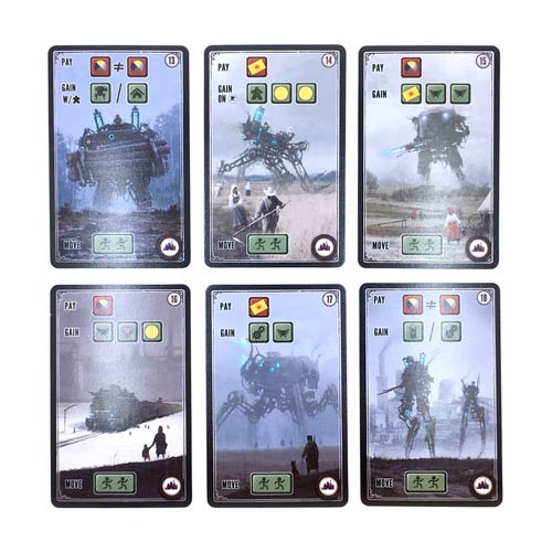 Scythe Kickstarter Promo Pack #4 - Factory Cards