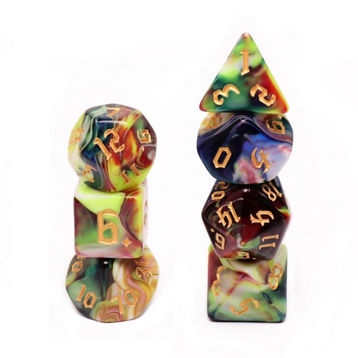 Foam Brain Rpg Dice: Secret garden