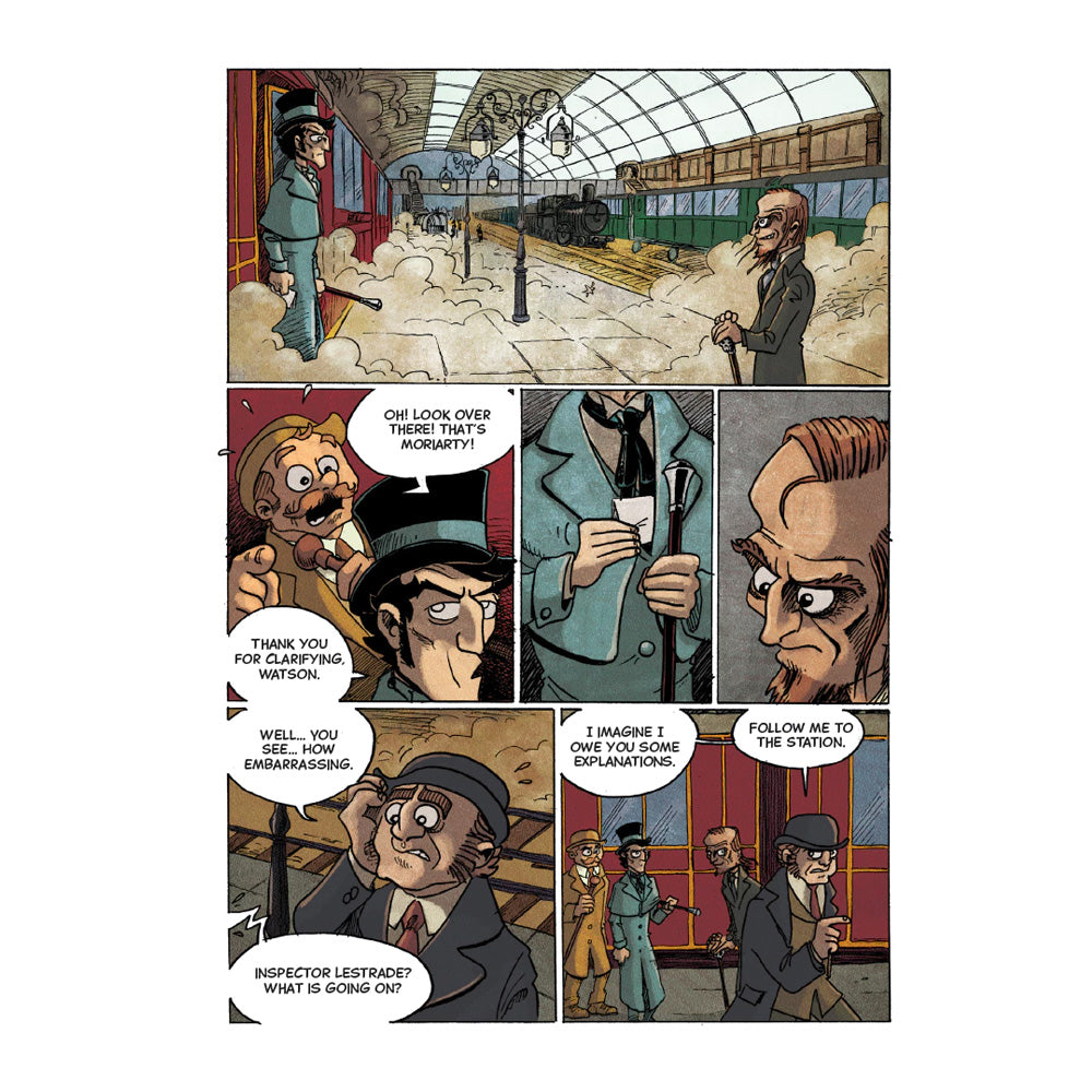Graphic Novel Adventures: Sherlock Holmes and Moriarty - Associates