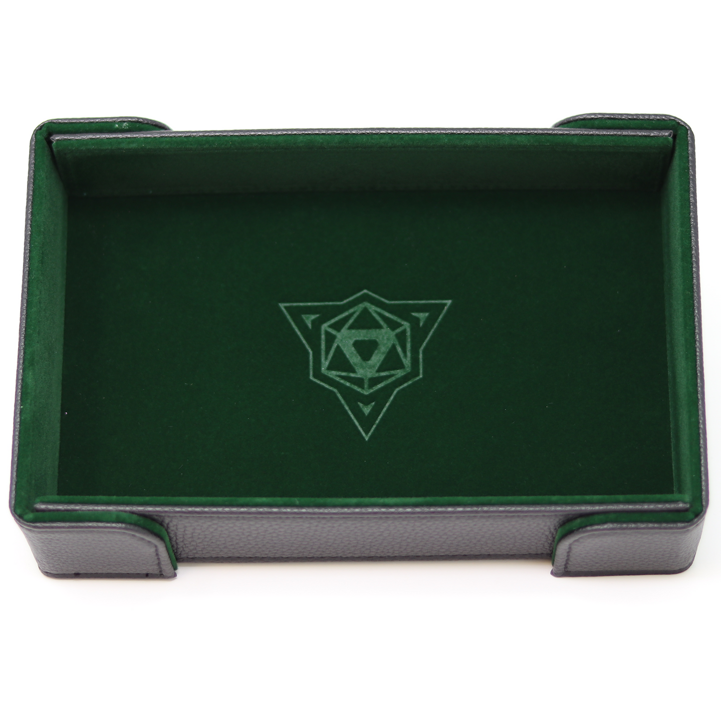 Magnetic Dice Tray - Green Velvet