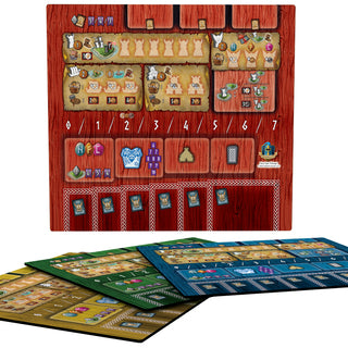Tiny Epic Vikings - Clan Mats 4 Pack