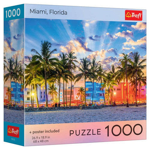 Puzzle: Miami, Florida 1000 Piece