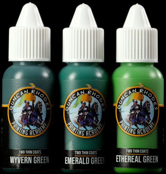Two Thin Coats: Emerald Green