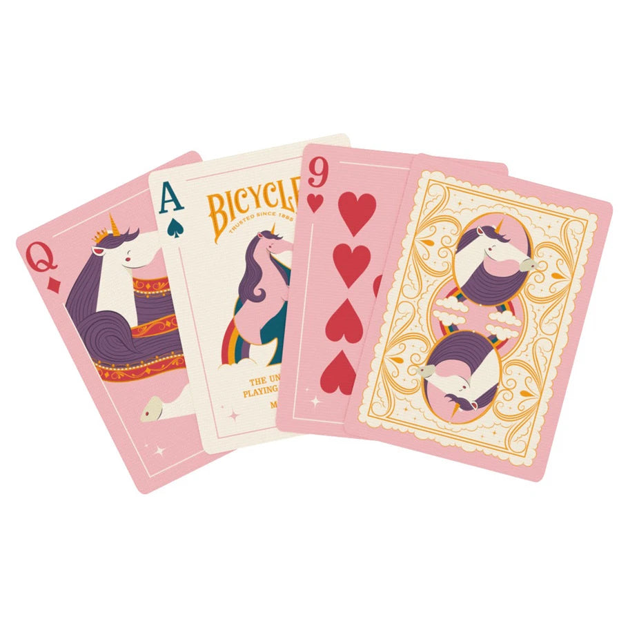 Bicycle: Unicorn Pink Playing Cards - Pre-Order