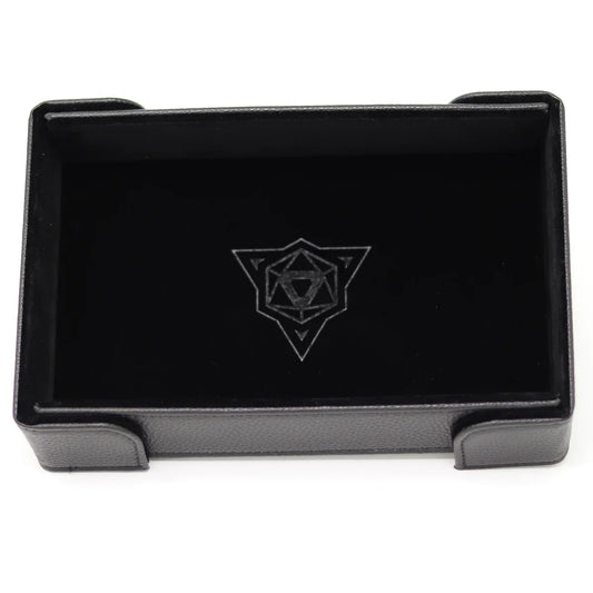 Magnetic Dice Tray - Black Velvet