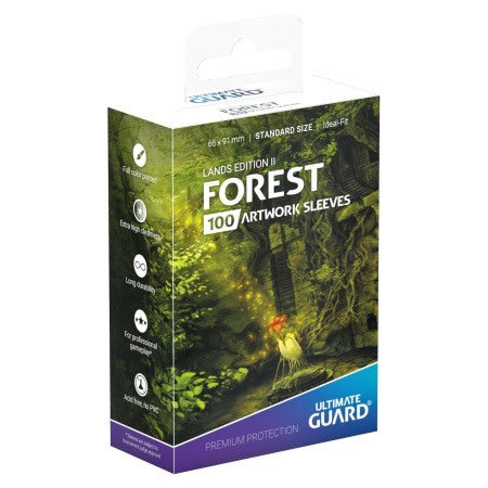 Artwork Sleeves - Lands Edition II - 100ct - Forest