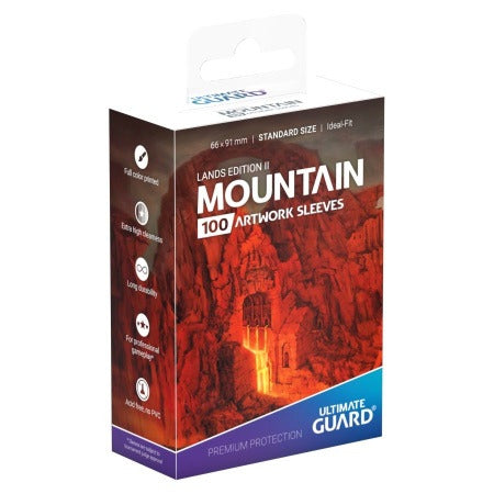 Artwork Sleeves - Lands Edition II - 100ct - Mountain
