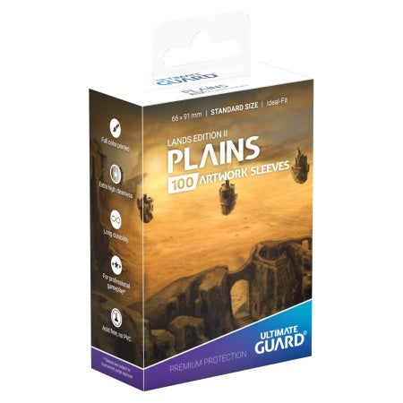 Artwork Sleeves - Lands Edition II - 100ct - Plains