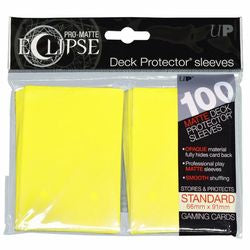 Ultra-Pro Pro-Matte Eclipse Sleeves (100) - Yellow
