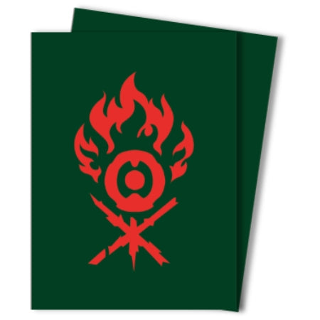 Ultra Pro Magic the Gathering Guilds of Ravnica 100-Count Sleeves Gruul Clan