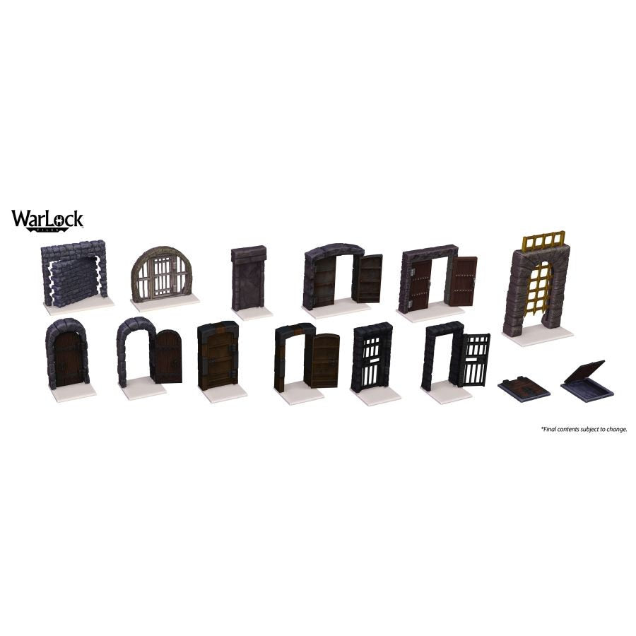 Warlock Tiles: Doors and Archways