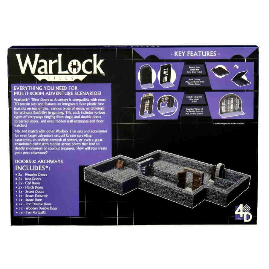 Warlock Tiles: Doors and Archways